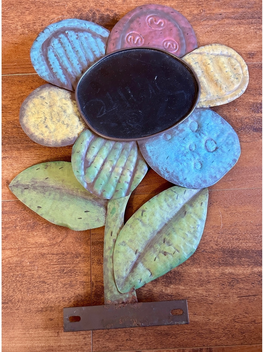 Vintage Metal Decorative Flower Wall Art